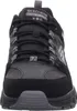 Front view of a black Skechers waterproof shoe. Anteprima dell’immagine prodotto
