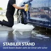 Falteimer 5l grau weiß Ø25x6cm Kunststoff Eimer faltbar Produktbild-Vorschau 5