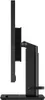 Side view of a black computer monitor on a stand. Produktbild-Vorschau