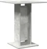 vidaXL Bistro stôl Concrete Grey 60x60x75 cm Drevo Materiál Náhľad obrázku produktu 1