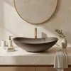 Lavabo Da Appoggio Rea Royal Ombre Beige Anteprima dell’immagine prodotto 2
