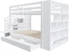 Letto a castello Sweiko 90x200 cm, scala di sicurezza con Anteprima dell’immagine prodotto 16