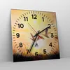 Wanduhr - Quadrat - Glasuhr - Vogel Natur Wasser - 30x30cm Produktbild-Vorschau 4