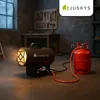 Plynový ohřívač vzduchu 15 kW - černý Náhled obrázku produktu 14