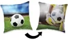Jerry Fabrics Kissen Fußball zwei Seiten 40x40 cm Produktbild-Vorschau 4
