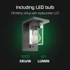 Ledvion LED Solar Wandleuchte Incl. Bewegungssensor Produktbild-Vorschau 7