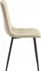Sedia imbottita in velluto beige "VELVET", sedia imbottita Anteprima dell’immagine prodotto 6