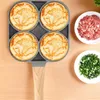Poêle à crêpes, œufs, crêpes, beignets, 4 fentes Voir les images du produit 9