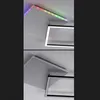 LED Deckenleuchte, stahl, dimmbar Fernbedienung RGB LED, L Produktbild-Vorschau 14