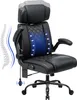 HOFFREE Ergonomischer Bürostuhl 200kg Chefsessel Kunstleder Produktbild-Vorschau 1