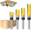 4 Stück Bündigfräser 8mm Schaft, Holz Fräser Für Oberfräse, Produktbild-Vorschau 1