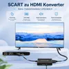 SCART auf HDMI Adapter Konverter 1m Kabel 1080p für HD-TV Produktbild-Vorschau 5