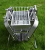 highfeld® Holzkohlegrill Tragbarer Koffergrill Klappgrill Produktbild-Vorschau 4