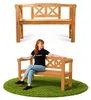 KADAX Tuinbank, 120x47x81,5 cm. Bankkist gemaakt van een Productafbeelding-voorbeeld 1