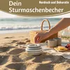 LS-LebenStil XL Sturm-Aschenbecher 14x9cm Maritim Grau Weiß Produktbild-Vorschau 9