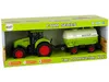 Leantoys Traktor mit großem Radanhänger auf der grünen Farm Produktbild-Vorschau 6