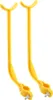 2-delig set golfswing-trainer, hulpmiddel voor het Productafbeelding-voorbeeld 1