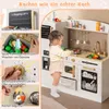 GOPLUS Spielküche für Kinder, Kinderküche aus Holz mit Produktbild-Vorschau 3