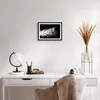 Gerahmtes Poster - Schwarzer Rahmen - Weiß Tiger Schwarz Produktbild-Vorschau 6
