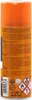A close-up view of an orange spray can with text and safety symbols on its label. Produktbild-Vorschau
