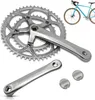 Tretkurbel 42 / 52 Zahn 2-Fach Racing Crank Aluminium Produktbild-Vorschau 1