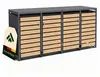 NovaTerra Mülltonnenbox mit 4 Türen 265*80*116cm NVT053 Produktbild-Vorschau 1