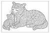 Mandala Malbuch Katzen für Kinder ab 8 Jahren, Teenager und Produktbild-Vorschau 7
