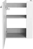 Fackelmann SBC SCENO Gäste WC Set 2-teilig 45 cm, Weiß, Produktbild-Vorschau 4