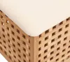 vidaXL Koupelnová stolička 48x47,5x52 cm ořechový masiv Náhled obrázku produktu 6