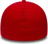 A plain red baseball cap viewed from the back. Podgląd zdjęcia produktu