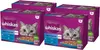 Four boxes of Whiskas cat food are arranged in a 2x2 grid. Podgląd zdjęcia produktu