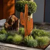 UNUS® Gartenstecker Kakteen Kaktus 2er Set Rostoptik Garten Produktbild-Vorschau 6