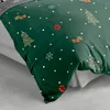 Traumschlaf Biber Bettwäsche Nussknacker jade 155x220 cm + Produktbild-Vorschau 4