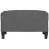 vidaXL Podnožka na nohy Dark Grey 70x55x41 cm Látka Náhľad obrázku produktu 3