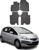 Tapis de Sol pour Honda Jazz 2007-2014 Caoutchouc Noir Voir les images du produit 1