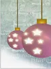 ARTland Wandbild Alu für Innen & Outdoor Weihnachtskugel Produktbild-Vorschau 1