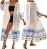 Pareo Długa Tunika Plażowa Zwiewna Letnia Sukienka Boho Podgląd zdjęcia produktu 1