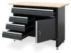 Weber Werkbank mit Schubladen grau schwarz 120 x 60 x 86 cm Produktbild-Vorschau 2
