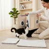 Relaxdays, rifugio per gatti, dimensioni: 34 x 60 x 40 cm, Anteprima dell’immagine prodotto 6