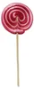 Spiral Lolly Girl rosa weiß großer Lutscher mit Produktbild-Vorschau 1