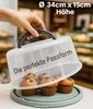 Tortenhaube Kuchenhaube Kuchen Behälter Kuchenbox Produktbild-Vorschau 6