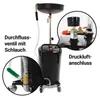 Bituxx Mobiler 80L Ölauffangwagen Ölablassgerät Produktbild-Vorschau 6