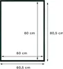 RAWWEST.BIS Alu Bilderrahmen 60x80 cm mit Plexi Rahmen für Produktbild-Vorschau 3