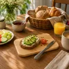 Zassenhaus 3er Set Frühstücksbretter Gummibaum 22 x 15 cm Produktbild-Vorschau 2