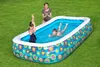 Bestway® Family Pool Funky Floral™ 305 x 183 x 56 cm, eckig Produktbild-Vorschau 7