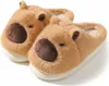Damen Wasserschwein Isoliert Hausschuhe Gefüttert Capybara Produktbild-Vorschau 1