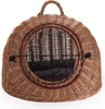 Panier en osier pour chats et autres animaux, panier ovale Voir les images du produit 17