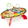 A wooden activity table for children with various interactive elements. Podgląd zdjęcia produktu
