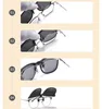 INF Faltbare Clip-On-Sonnenbrille - Polarisiert Blau Produktbild-Vorschau 3