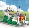 WANGE 6226 Stavebné bloky Zámok Neuschwanstein - slobodný Náhľad obrázku produktu 2